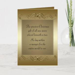 Cartes Pour Fêtes Annuelles Vacances de Noël chrétien