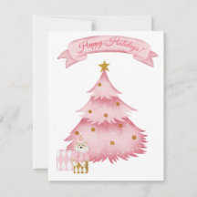 Vacances d'hiver rose enfants