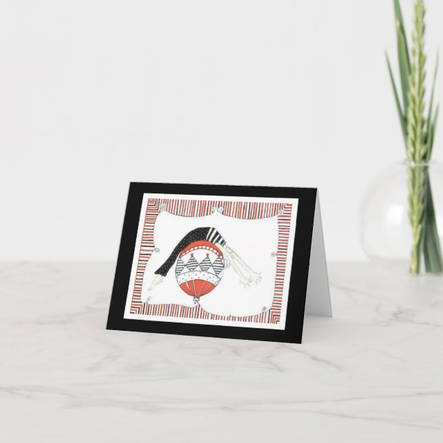 Cartes Pour Fêtes Annuelles Vacances Fitness Pilates (Devant)