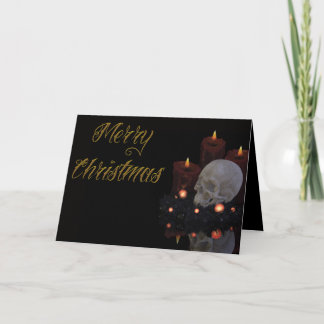 Cartes Pour Fêtes Annuelles Vacances gothiques - Joyeux Noël