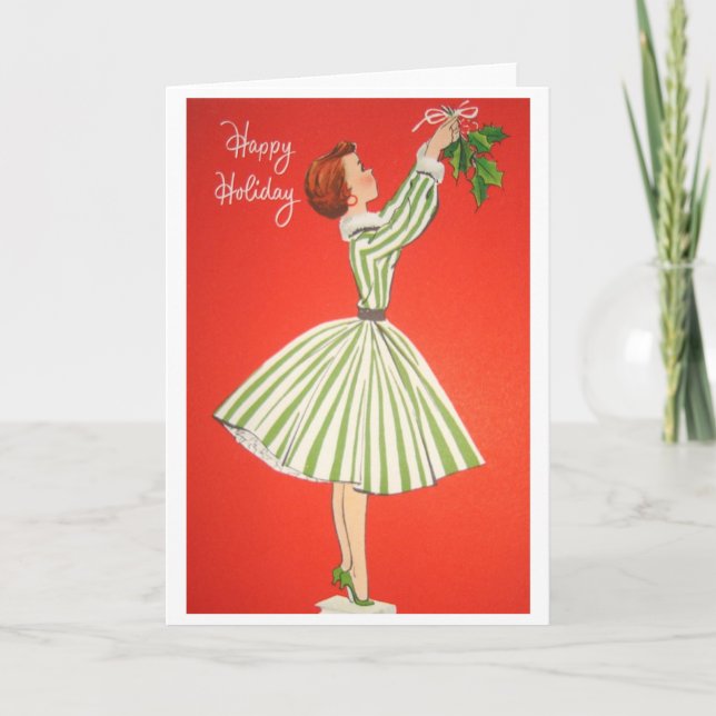 Cartes Pour Fêtes Annuelles Vacances heureuses ! (Devant)