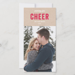 Cartes Pour Fêtes Annuelles Vacances Kraft