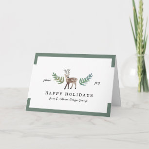 Cartes Pour Fêtes Annuelles Vacances professionnelles adorées