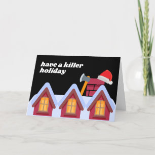 Cartes Pour Fêtes Annuelles Vacances tueuses de HNAC