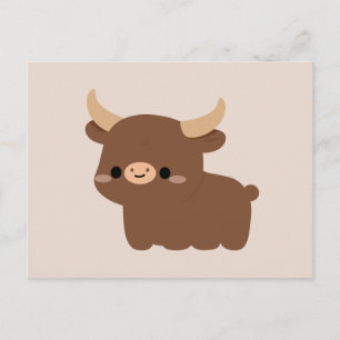 Cartes Pour Fêtes Annuelles Vache Ankole-Watusi