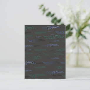 Cartes Pour Fêtes Annuelles Vagues Tigre (motif stylisé) 7