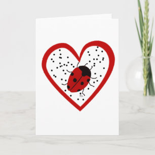Cartes Pour Fêtes Annuelles Valentin Ladybug