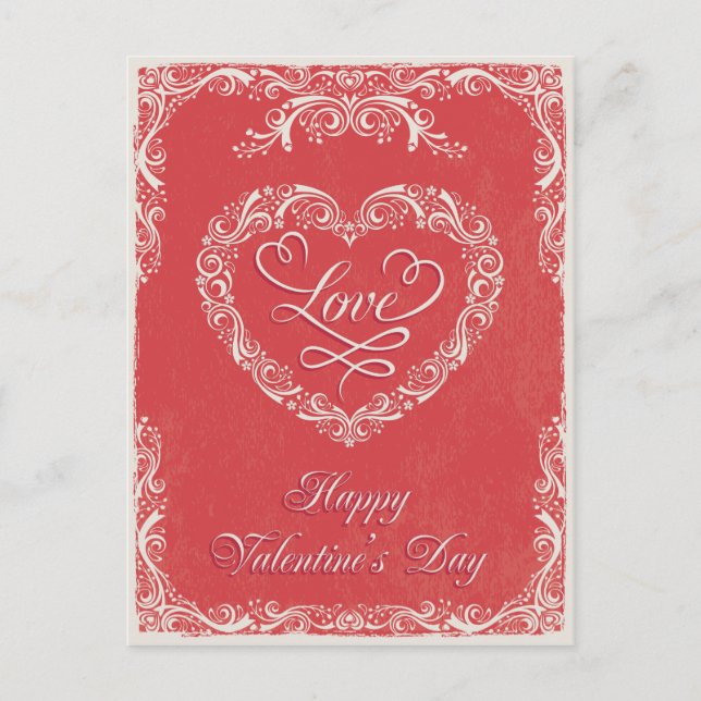 Cartes Pour Fêtes Annuelles Valentine (Devant)