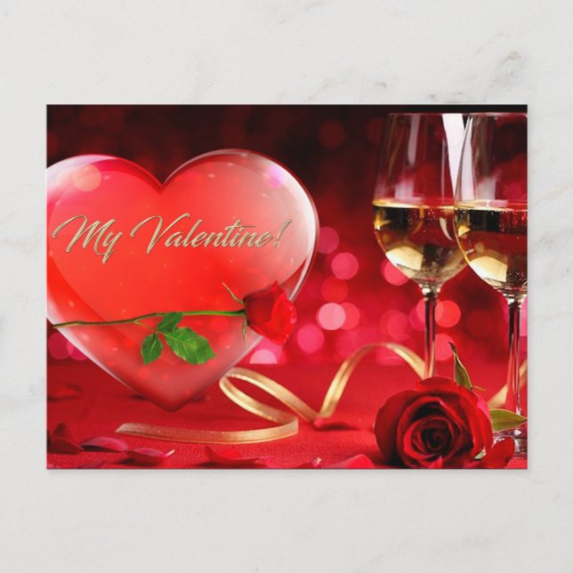 Cartes Pour Fêtes Annuelles Valentine (Devant)