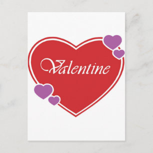 CARTES POUR FÊTES ANNUELLES VALENTINE