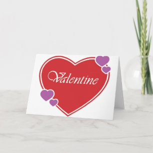 CARTES POUR FÊTES ANNUELLES VALENTINE