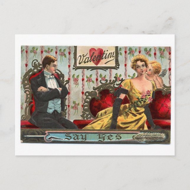 Cartes Pour Fêtes Annuelles Valentine (Devant)