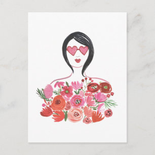 Cartes Pour Fêtes Annuelles Valentine Chic I