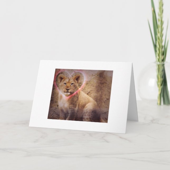 Cartes Pour Fêtes Annuelles Valentine Cub (Devant)