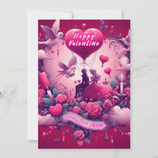 Cartes Pour Fêtes Annuelles Valentine Day Card v1