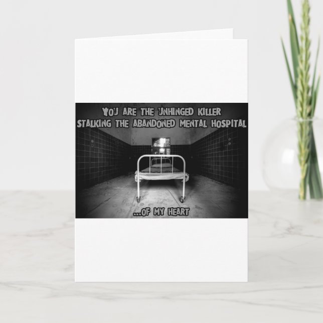 Cartes Pour Fêtes Annuelles Valentine déplaisante (Devant)