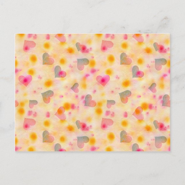 Cartes Pour Fêtes Annuelles Valentine d'été (Devant)