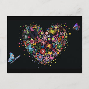 Cartes Pour Fêtes Annuelles Valentine Heart