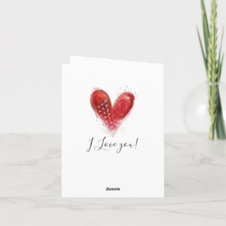 Cartes Pour Fêtes Annuelles Valentine Heart design