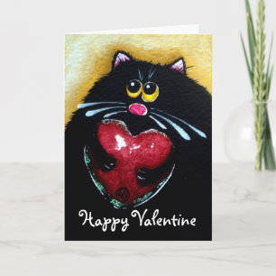 Cartes Pour Fêtes Annuelles Valentine heureux