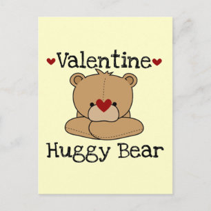 Cartes Pour Fêtes Annuelles Valentine Huggy Bear
