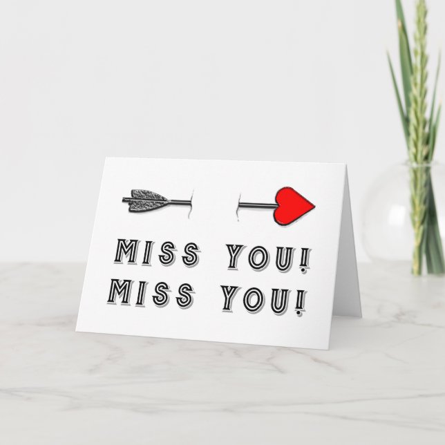 Cartes Pour Fêtes Annuelles Valentine Long Distance (Devant)