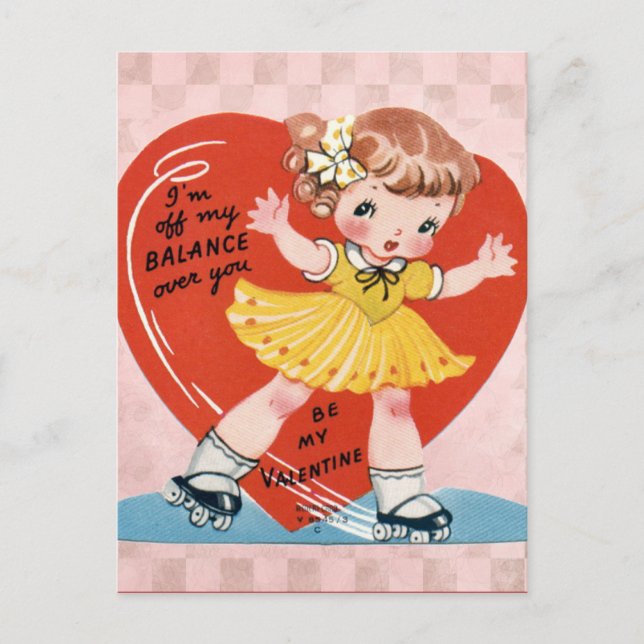 Cartes Pour Fêtes Annuelles Valentine pour des enfants (Devant)