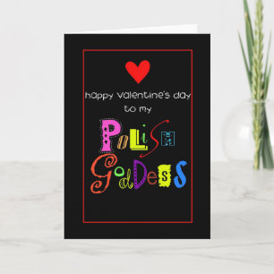 Cartes Pour Fêtes Annuelles Valentine pour femme polonaise