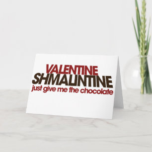 Cartes Pour Fêtes Annuelles Valentine Shmalintine