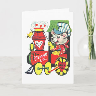 Cartes Pour Fêtes Annuelles Valentine vapeur