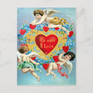Cartes Pour Fêtes Annuelles Valentine victorienne