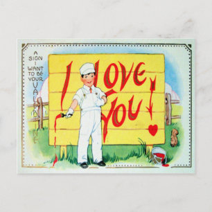Cartes Pour Fêtes Annuelles Valentine victorienne