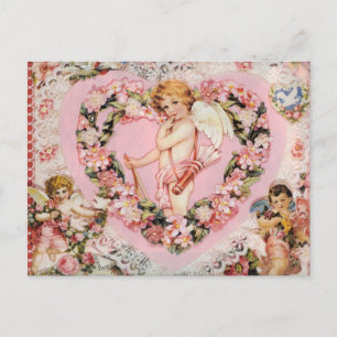 Cartes Pour Fêtes Annuelles Valentine vintage