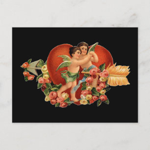 Cartes Pour Fêtes Annuelles Valentine vintage