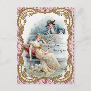 Cartes Pour Fêtes Annuelles Valentine vintage