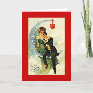 Cartes Pour Fêtes Annuelles Valentine vintage