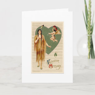 Cartes Pour Fêtes Annuelles Valentine vintage - vous êtes le ciel sur terre,