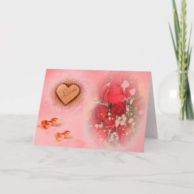 Cartes Pour Fêtes Annuelles Valentines (Devant)