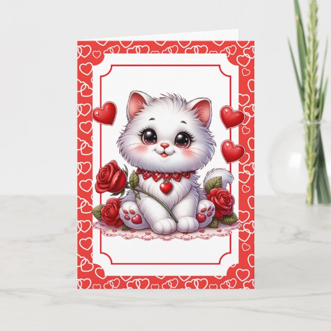 Cartes Pour Fêtes Annuelles Valentine's Day Card (Devant)