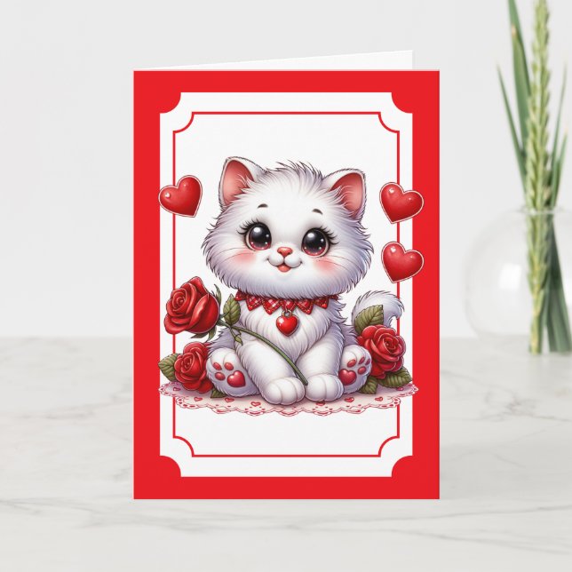 Cartes Pour Fêtes Annuelles Valentine's Day Card (Devant)