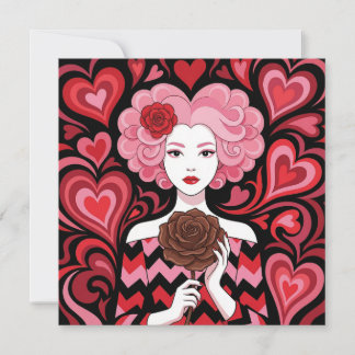 Cartes Pour Fêtes Annuelles Valentines Day Card by Beyenairy 1