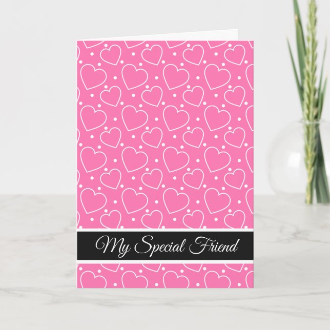 Cartes Pour Fêtes Annuelles Valentine's Day Card-My Special Friend  (Devant)