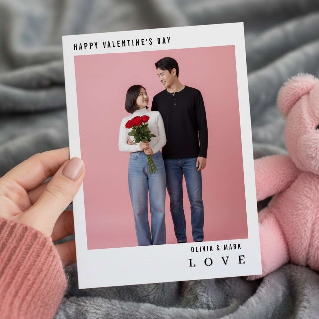 Cartes Pour Fêtes Annuelles valentines day custom photo collage valentine  (Créateur téléchargé)