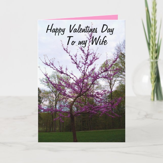 Cartes Pour Fêtes Annuelles VALENTINES DAY, TO my WIFE card (Devant)