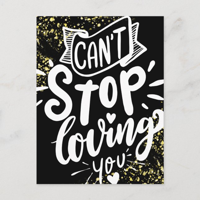 Cartes Pour Fêtes Annuelles Valentines Prison de prison Longue Distance Or Éti (Devant)