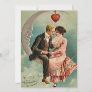 Cartes Pour Fêtes Annuelles valentines victoriennes