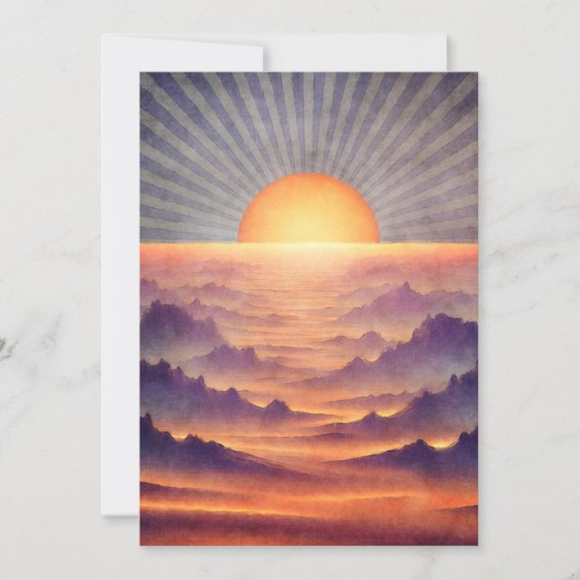 Cartes Pour Fêtes Annuelles Vallée du Soleil (Devant)