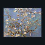 Cartes Pour Fêtes Annuelles Van Gogh Almond Blossom<br><div class="desc">Vincent Van Gogh Série de peinture nature - Fleur d'amandes dans les tons bleus</div>