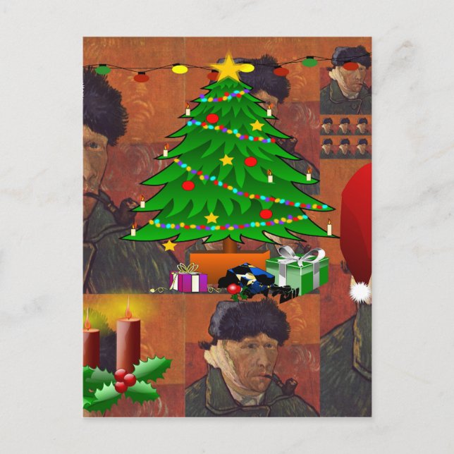 Cartes Pour Fêtes Annuelles van gogh noël (Devant)