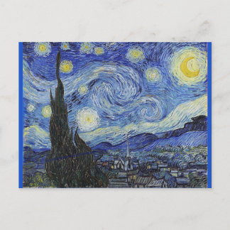 Cartes Pour Fêtes Annuelles Van Gogh, Starry Night